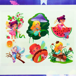 Набор для рисования светом «Милая феечка», ручка с фонариком и невидимыми чернилами