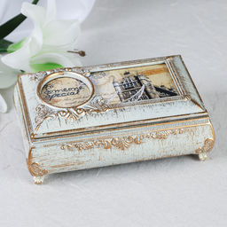 Шкатулка музыкальная / 63310E /уп 36/пластик - Галеонтрейд фото 4