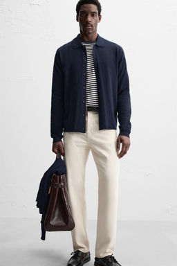 LYOCELL BLEND KNITTED SHIRT - Zara фото 7