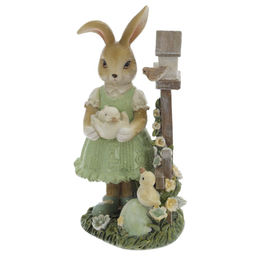 Фигурка декоративная "Зайка", L7,5 W8,5 H15 см