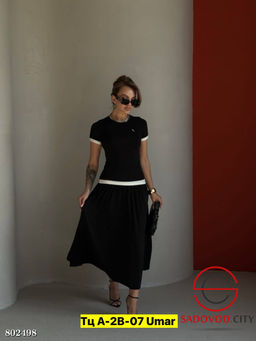 Костюм двойка юбка и футболка