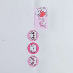 Стикеры с липким слоем 4 блока по 20 л Котик - Artfox фото 2