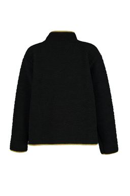 Siyah Pelus Orme Spor Sweatshirt THMAW23SW00021