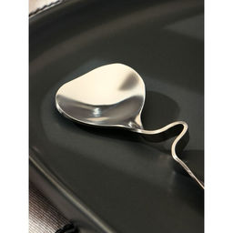 Ложка десертная из нержавеющей стали Magistro, длина 14,5 см, цвет серебряный фото 2