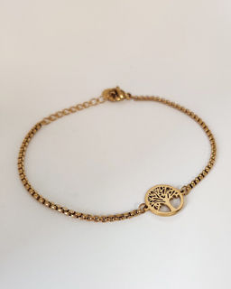 Браслет из стали "Древо"