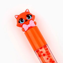 Блеск для губ «Кошечка» для девочек, тон прозрачный, 8 мл МИКС