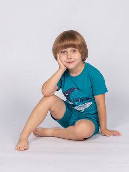 Пижама для мальчика (футболка+шорты) 92244 Lets go - Let's go фото 17