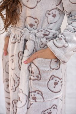 Халат женский Медвежонок - Оптима фото 5