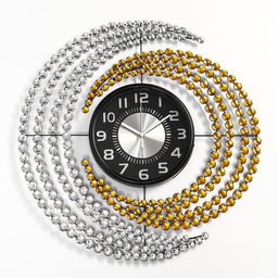 Часы настенные «Нинбург», серия: Ажур, плавный ход, d=57 см, циферблат 22 см