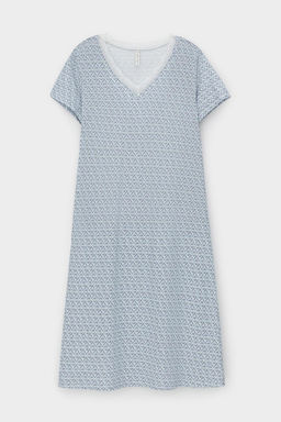 Е 10054/сахар,восточный орнамент сорочка ночная жен