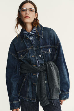 TRF DENIM JACKET - Zara фото 2