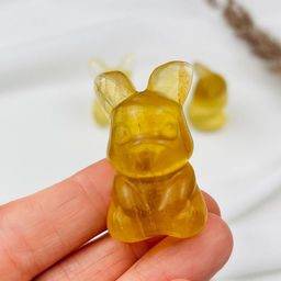 Фигурка резная "Пикачу" из Флюорита