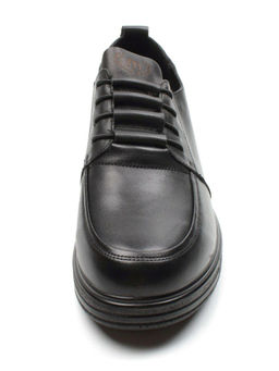 03-5065 BLACK Полуботинки женские (натуральная кожа) - Фабричный китай фото 10