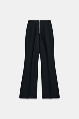 HIGH-WAIST TROUSERS WITH BACK ZIP - Zara фото 19