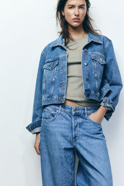 Baggy Wide Low Ankle Jeans - H&m фото 3
