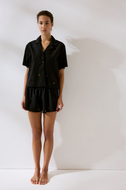 Pijama con bordado ingl?s - H&m фото 6