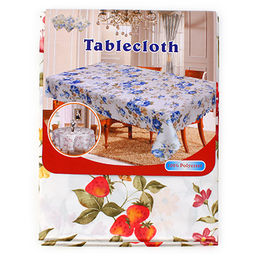 Скатерть 150х240см полиэстер "Фруктовый сад" 2 расцветки (Китай)