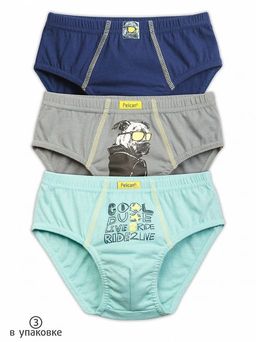 BULB3222(3шт. в упаковке) трусы для мальчиков