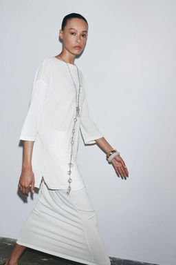 STRAIGHT KNIT SKIRT - Zara фото 3