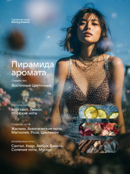 Dilis Туалетная вода для женщин Shining Dreams 50 мл