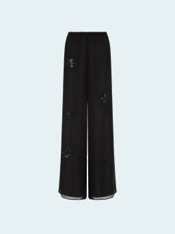 ЕМКА / Брюки с узором из бисера