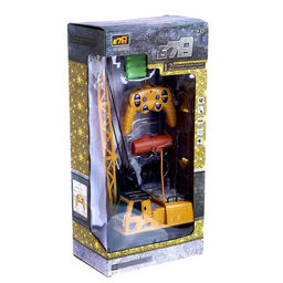 Кран радиоуправляемый Стройка, подвижная стрела, работает от аккумулятора - Simaland фото 9