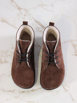 Босоногие ботинки EDART 208.NATAbl.Коричневая замша/байка фото 2