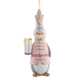 Фигурка декоративная подвесная "Пингвин", L5 W4,5 H12 см, 2в.