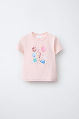 CAMISETA ESTAMPADO / Rosa