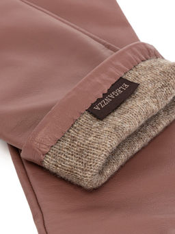 Перчатки женские 100% ш IS955 rose taupe - Eleganzza фото 4