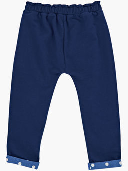 Брюки для девочки UD 2269 синий - Mini maxi фото 4
