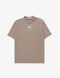 Koyu Vizon Regular Fit %100 Pamuk K_vr_lmaz D__meli Polo Yaka Basic Ti__rt