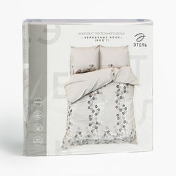 Постельное бельё Этель 1,5 сп., Черничные ночи (вид 2), размер 143х215 см, 150х214 см, 70х70 см - 2 шт., 100% хлопок, поплин, 125 г/м2  фото 10