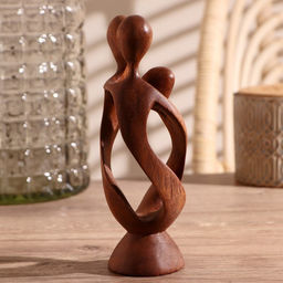 Сувенир «Семья», 20×6×6 см, дерево, коричневый