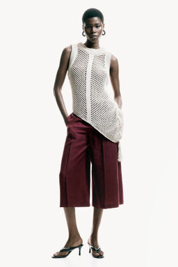 Pantal?n palazzo sastre en mezcla de lino - H&m фото 4