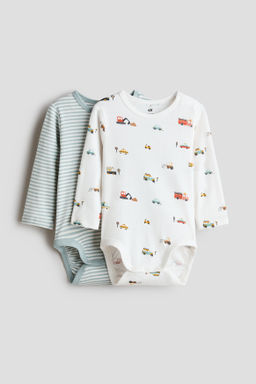 Pack de 2 bodies de algod?n - H&m фото 2