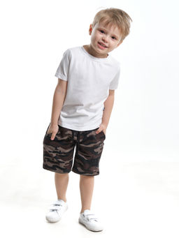 Шорты для мальчика длинные спортивная UD 7867 камуфляж - Mini maxi фото 6