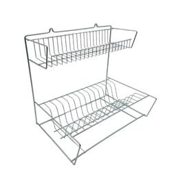Сушилка для посуды навесная оцинкованная 410х295х395мм, без поддона