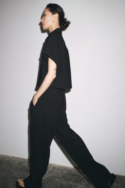 ZW COLLECTION CROPPED JACKET - Zara фото 12