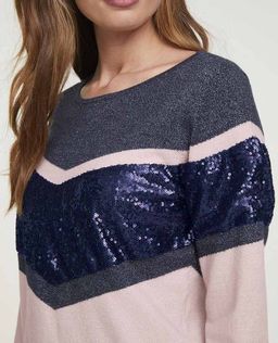 Пуловер, розово-синий - Heine фото 5