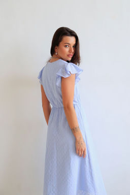 Martichelli Платье нежно-голубое  фото 8