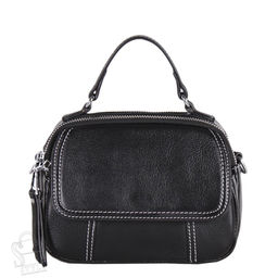 Сумка женская кожаная 8717VG black Vitelli Grassi в Новосибирске