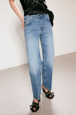 Mavi STUDIO Yuksek Bel %100 Pamuk Straight Duz Kesim Jeans TWOSS26JE00238 - Trendyolmilla фото 6