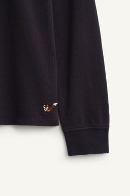 LIMITED EDITION EMBROIDERED FOX PIQU_ POLO SHIRT - Zara фото 9