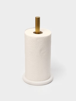 Держатель для бумажных полотенец Magistro Marble, 15×32 см, мрамор, белый
