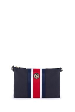 Женская темно-синяя сумка через плечо Неожиданная скидка в корзине