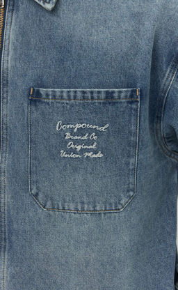 Куртка джинс F511-1253-1 l.blue