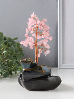 Подставка под благовония "Карпы в фонтане у дерева" 60 камней 7,5х9,5х16 см