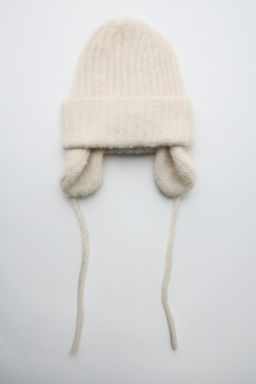 ALPACA BEANIE WITH EARMUFFS - Zara фото 6