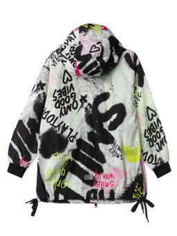 12321131 Куртка текстильная с полиуретановым покрытием для девочек (ветровка) - Playtoday фото 3